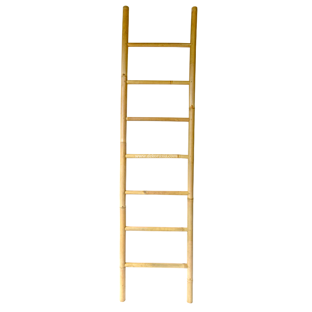 Eco-friendly Natural Bamboo Ladder, Bamboo Ladder for Bathroom Towel Rack - Bamboo Furniture
